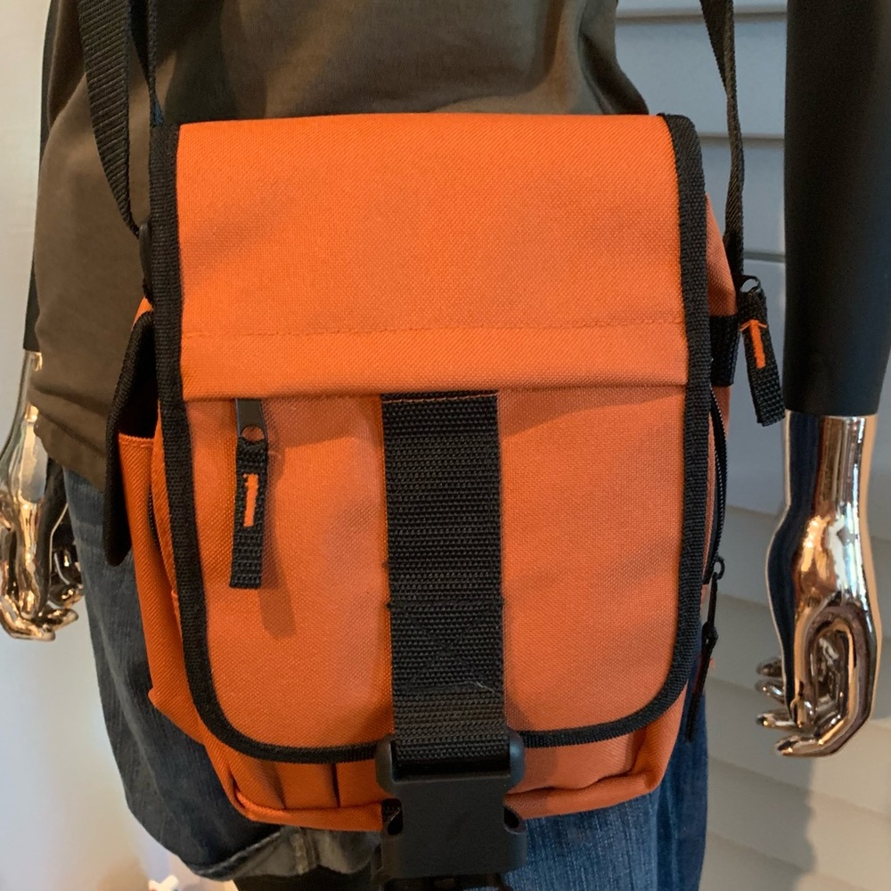 GH Bass & Co. Orange Crossbody Bag